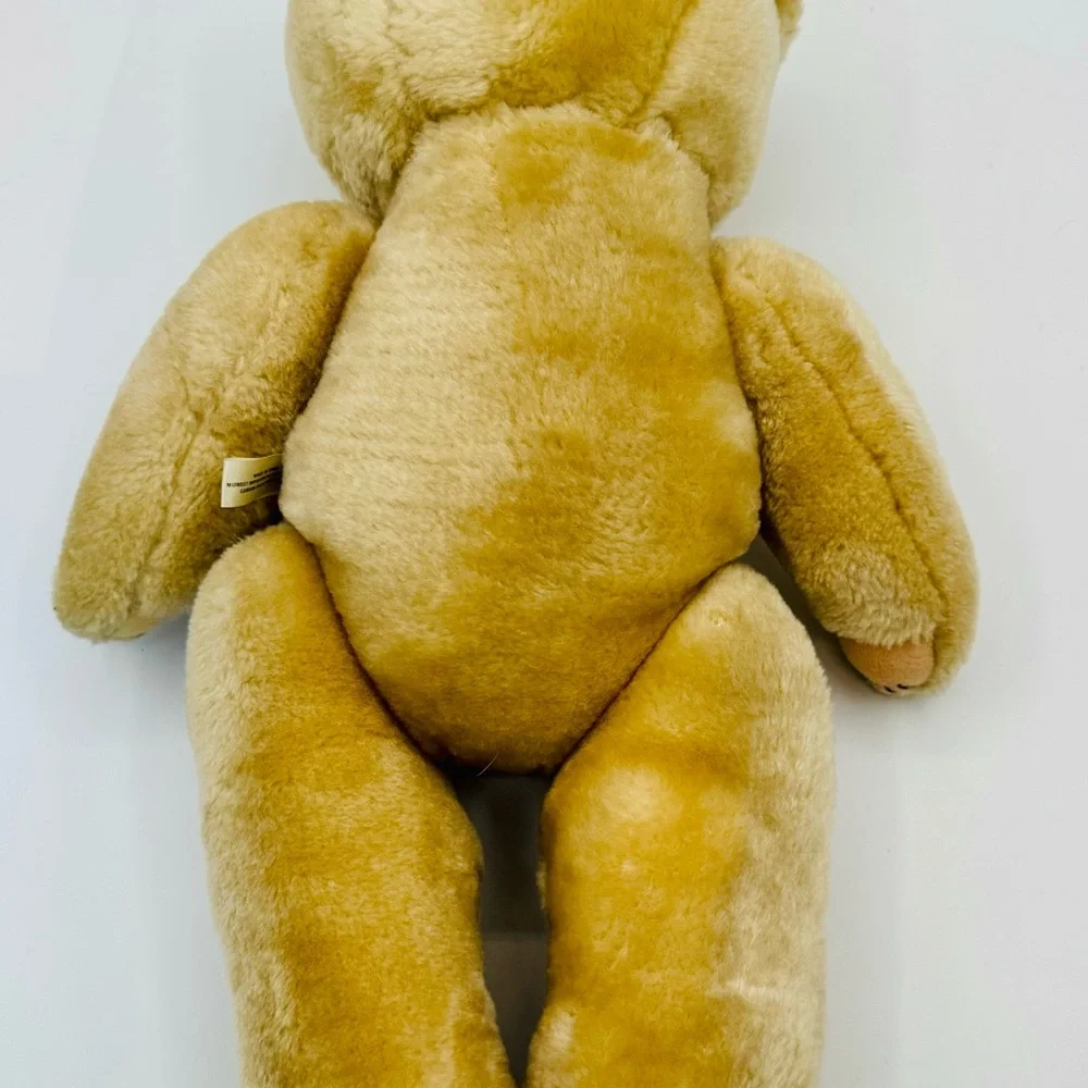 Midwest Importers‎ of Cannon Falls Teddy Bear Plush Tan Poseable 16” Vintage